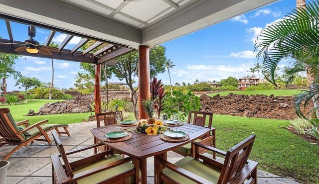 Explore Waimea from Golf Villas G1: a luxurious 2-bedroom retreat with beach access.