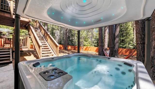 Family Cabin with Hot Tub, Game Room, and Fenced in South Lake Tahoe
