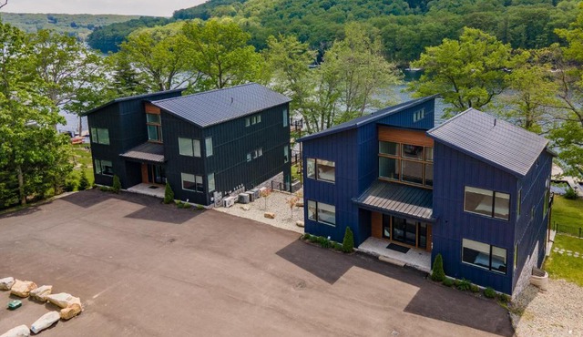 Grand Lakefront Estate by Railey Vacations in McHenry