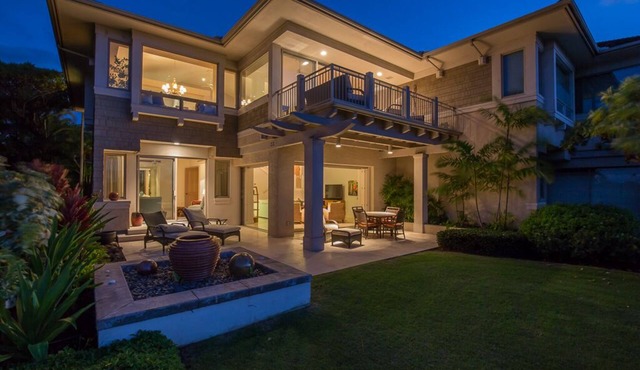 Hualalai Resort Palm Villa 140C - Pristine, Ocean View!