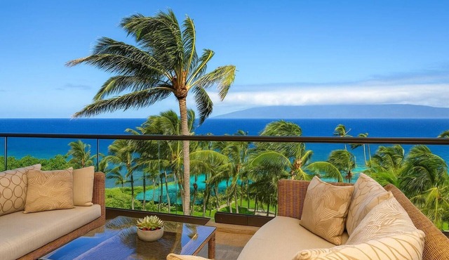 Kapalua Bay Resort | Ocean View 3 BR Sleeps 8 | Car Incl. w/6+ Nights | MON-2604 by KBM