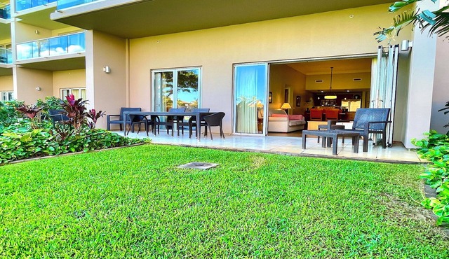 Luxurious Ground Floor, Perfect Family Spot, Private Lanai, 1 Min to Pool/Beach