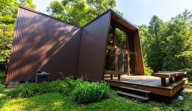 Mid-Century Masterpiece on Secluded 18-Acre Woods in Whitewater