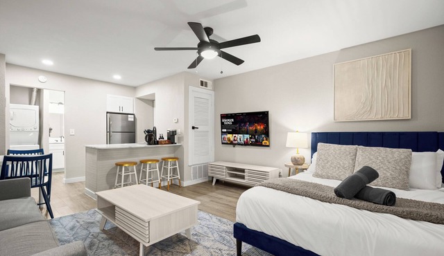 Modern Studio in Austin - Fast WiFi + Washer/Dryer in Austin