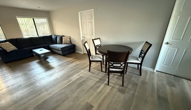 New 2-bedroom apartment in charming Burbank Empire Center with WiFi, AC