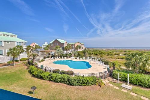 Pool Access & Views at Saint Helena Island Condo! in Oceanmarsh Subdivision