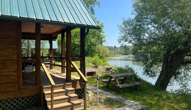 :)River Getaway LogCabin | 4ComfyQBed +Electric #3 in Belfast