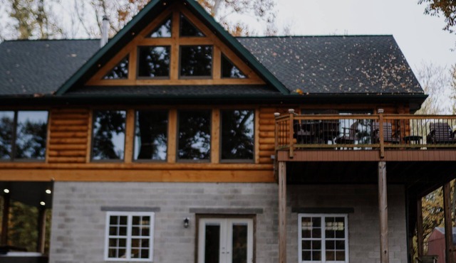 Rustic Riverfront Retreat w/Hot Tub + River Access + Views in Northumberland