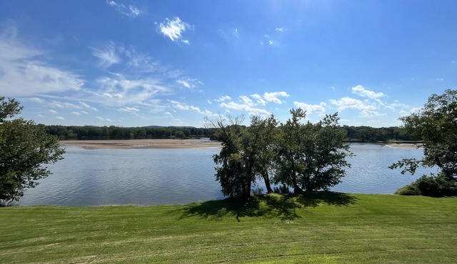Serenity awaits at this secluded riverfront property in Muscoda