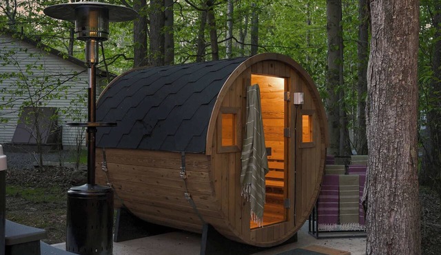 Sleeps 10 Sauna Hot Tub Arcade Firepit in Monroe County