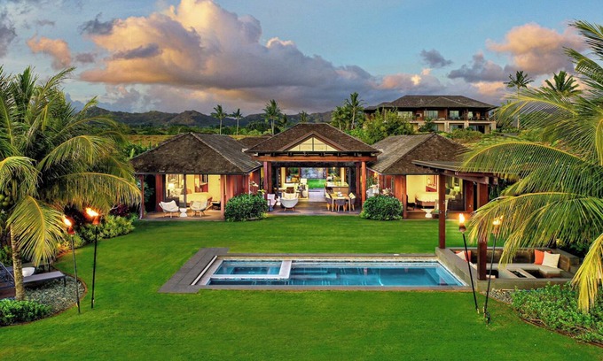 Poipu House | Hale Kai Malia: Spacious, Stylish Ocean View Villa