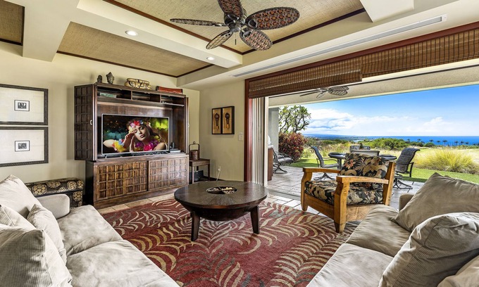 Kamuela Condo | Waiulaula A102- GORGEOUS OCEAN VIEWS WITH DOUBLE MASTER BEDROOMS!