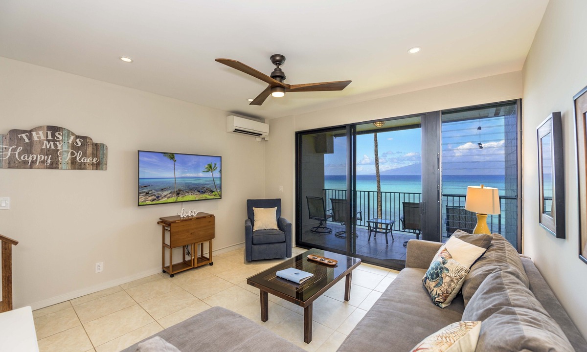 Kahana Condo | Noelani 304 – Oceanfront Luxury Retreat 3BR, 2.5BA Breathtaking Views