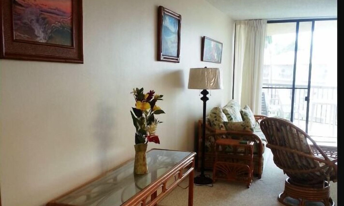 Kihei Condo | Maui Sunset B502, 1 BR, 2 BA with Partial Ocean View