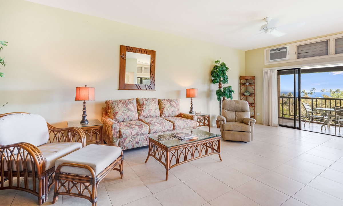 Kapalua Condo | Kapalua Oasis, AC, Ocean view - R414 - Sullivan Properties