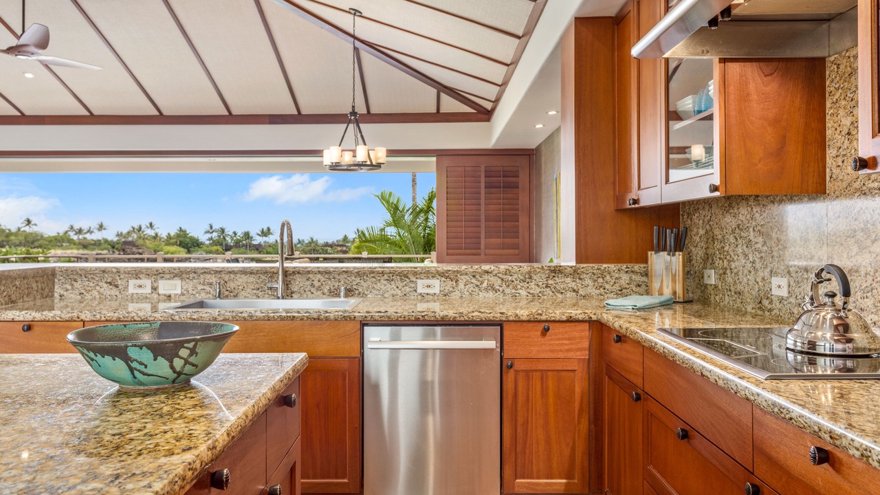 Photo of Kitchen in Kaupulehu
