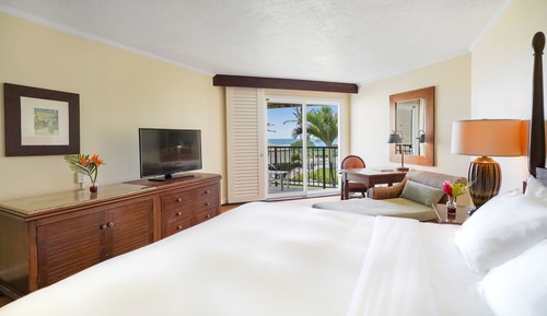 Room, 1 King Bed, Partial Ocean View