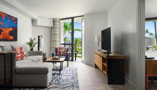 One-Bedroom Suite with Sofa Bed and Pool View