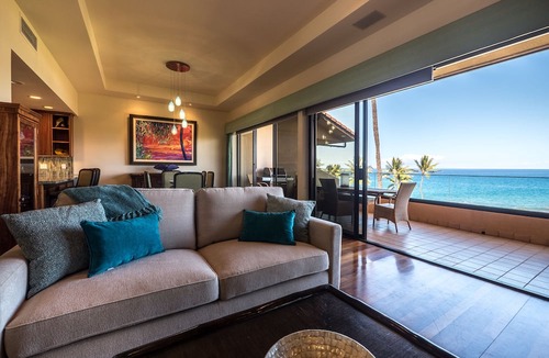 Wailea Condo | Elegant 2-bedroom condo at Makena Surf, #C-205, with beach access in beautiful Maui.