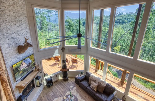 Chalet Village North Cabin | Hideaway is a Brand New cabin with a Modern Twist designed for Families to relax
