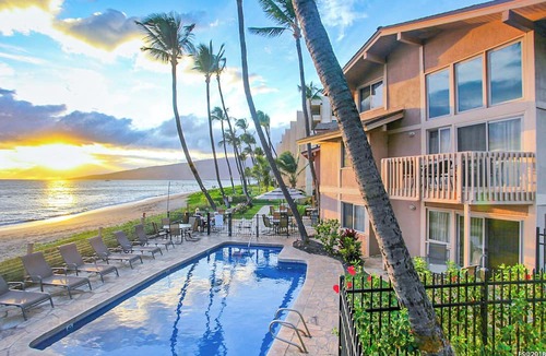 Kihei Condo | OCEANFRONT RESORT - Summer Savings! - 2 Bed/2 Ba - Kihei Sands - Unit B7