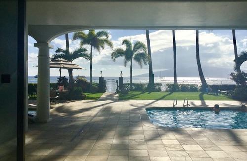 Historic Lahaina Front Street Condo | MAUI LAHAINA SHORES 1 BEDnBEACH & OCEAN FRONT GROUND-FLOOR nNO RESORT-CLEAN FEE