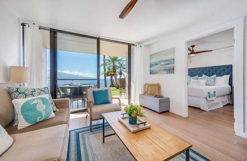 Maalaea Condo | SUMMER SALE! 2BD OceanFront Getaway w AC Pool - Lauloa 105