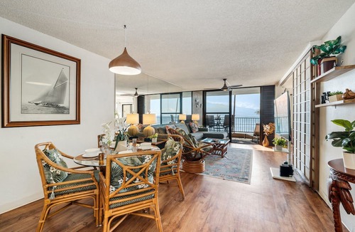 Maalaea Condo | SUMMER SALE! Oceanfront 2BD Condo w Views of Maalaea Bay & Molokini - LOA 303