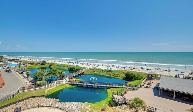 Oceanfront Condo in Myrtle Beach: Resort Perks!