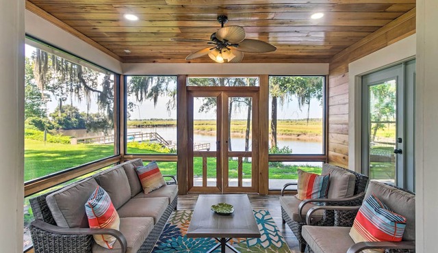 Dock, Altamaha River Access! Angler's Paradise