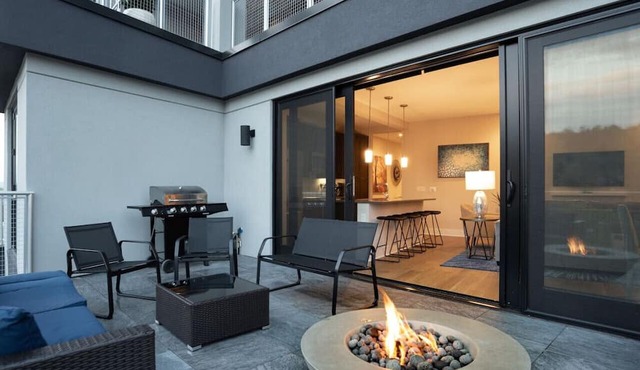 City and Mountain Views with Spacious Balcony