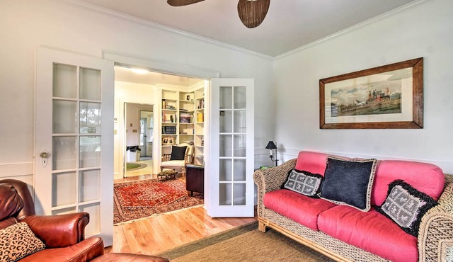 Restored 1930s Cottage on 1 Acre w/Fire Pit