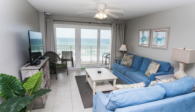 D504 Gulf Front Views, 3 pools, Tennis