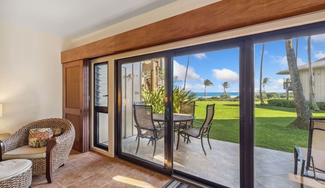 Kaha Lani Resort #114, Ocean View, Steps to Beach, Sunrise, Pool/Wi-fi
