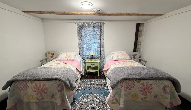 Quiet and secluded, Civil War-era log farmhouse near Historic Gettysburg for 8 in Orrtanna