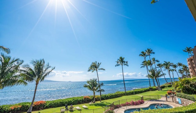 Ocean Front & Budget Friendly: Maalaea Banyans 204 - The Perfect Couples Getaway