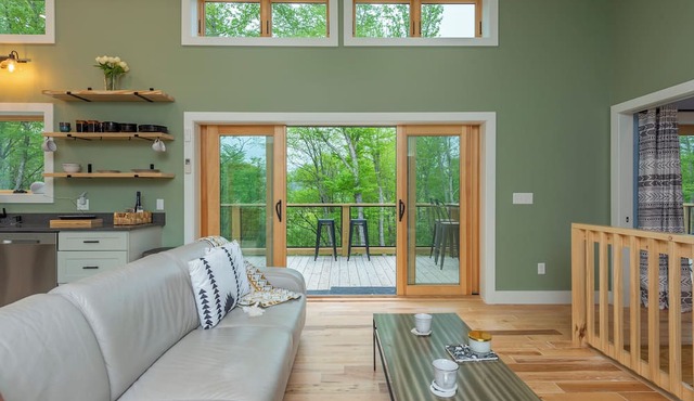 Spirit of the River, Direct River Access, Fire Pit, Fish, Swim, Grill, WiFi! in Spruce Pine