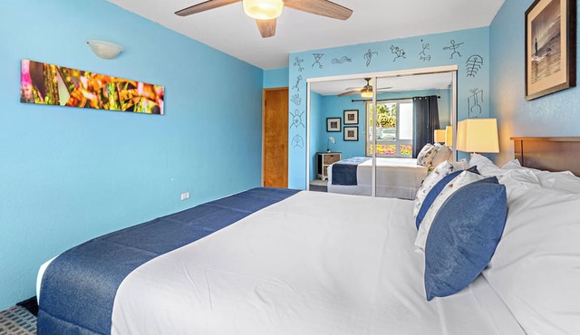 Hawaiian style 1bd near beaches and golf