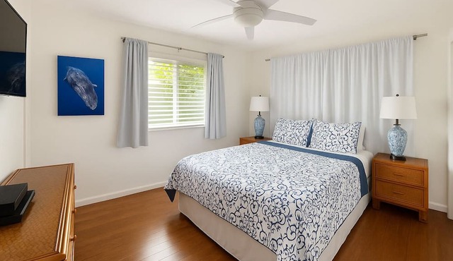 Ocean View Retreat – Walk to Town and Beaches– A/C – Fast WiFi - Self Check-In