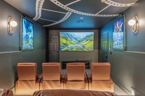 Newly Renovated Luxe Home near Asheville | Pool, Hot Tub, Theater & Games!